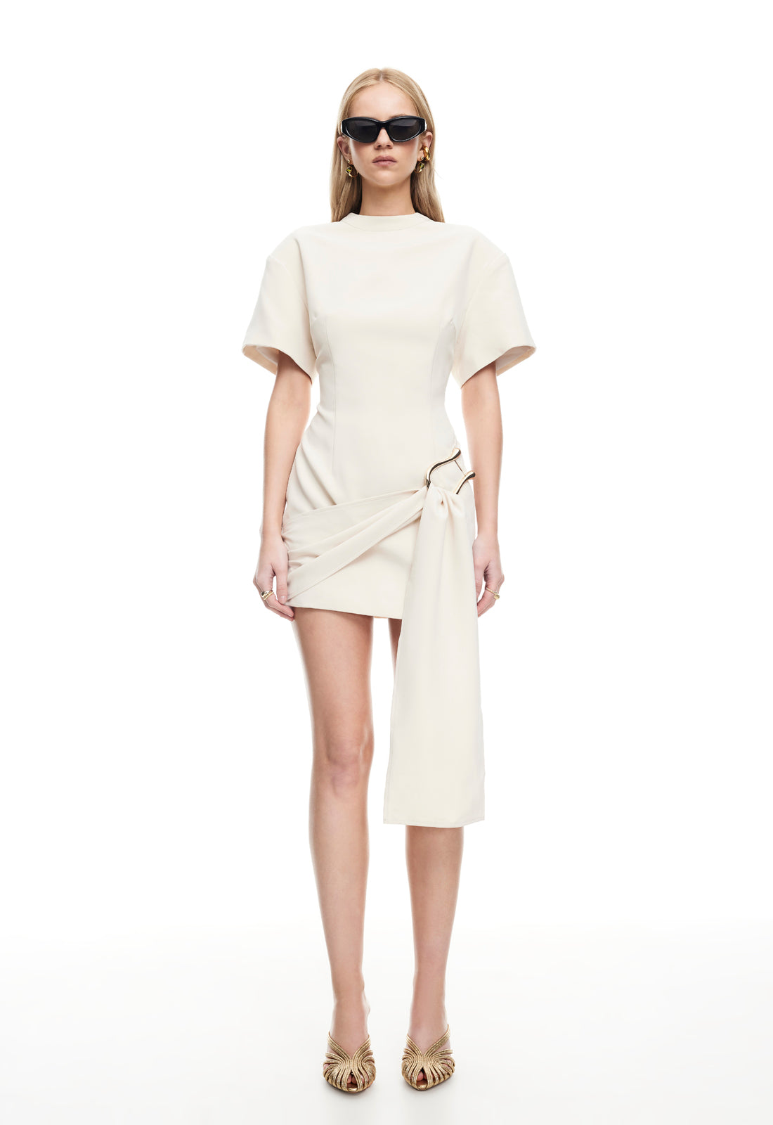 MARTINI MINI DRESS - EGGNOG