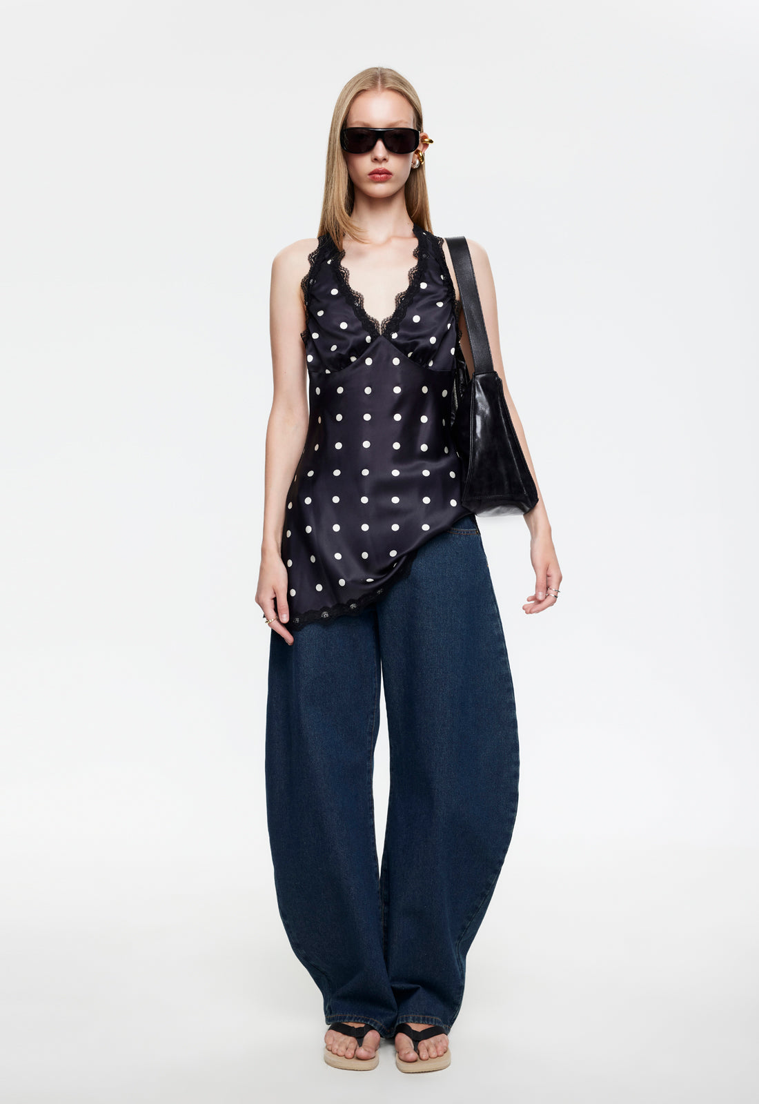 HORSESHOE JEAN - DARK DENIM