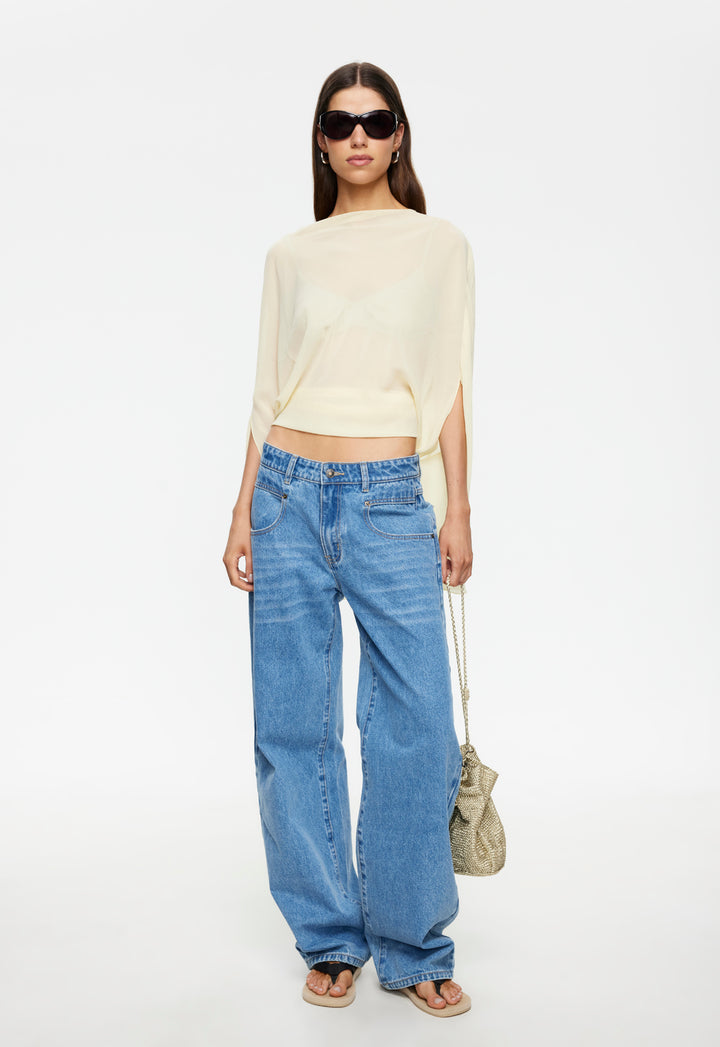 SERENITY JEAN - MID BLUE