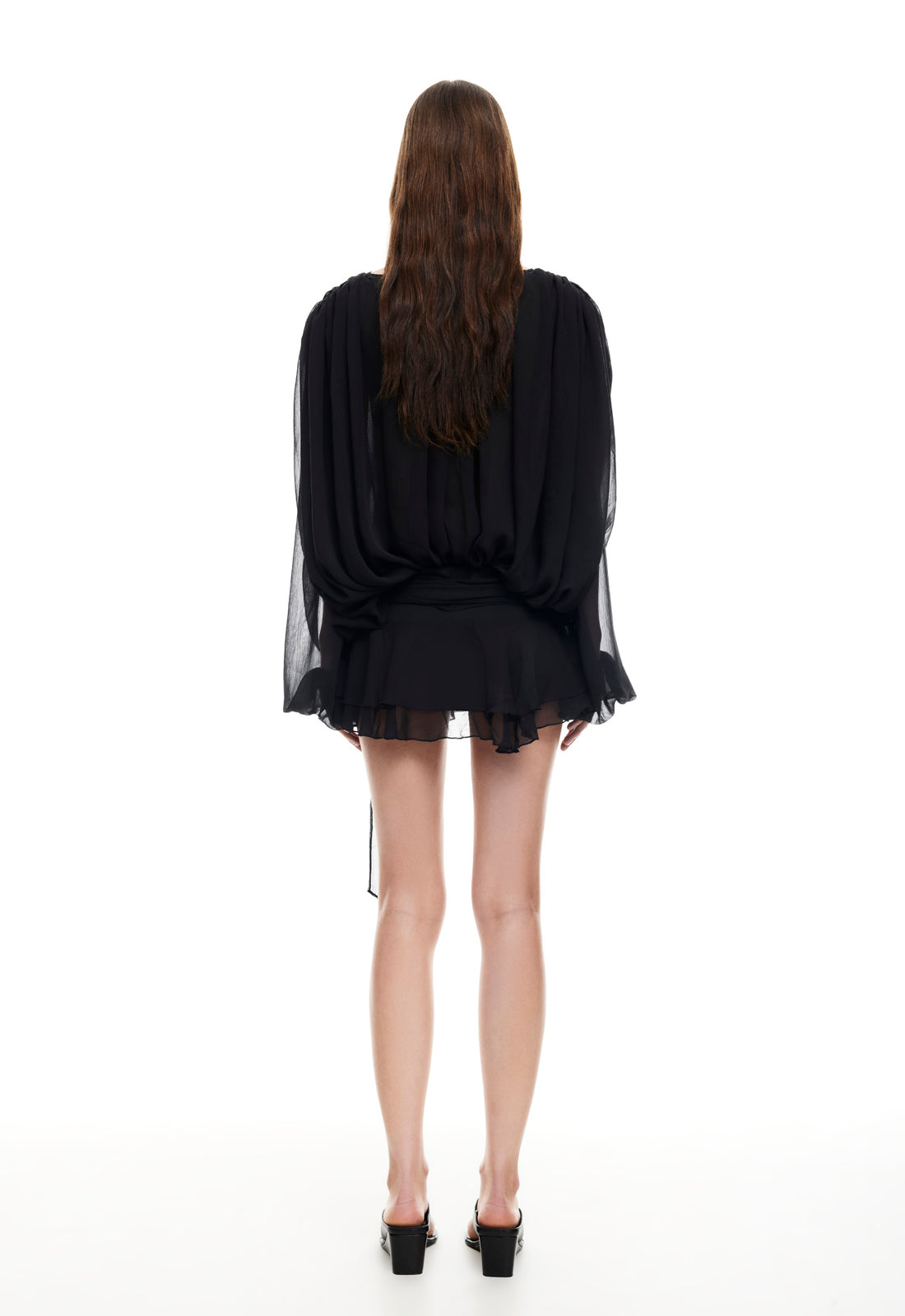 ELEMENTS MINI DRESS - NOIR