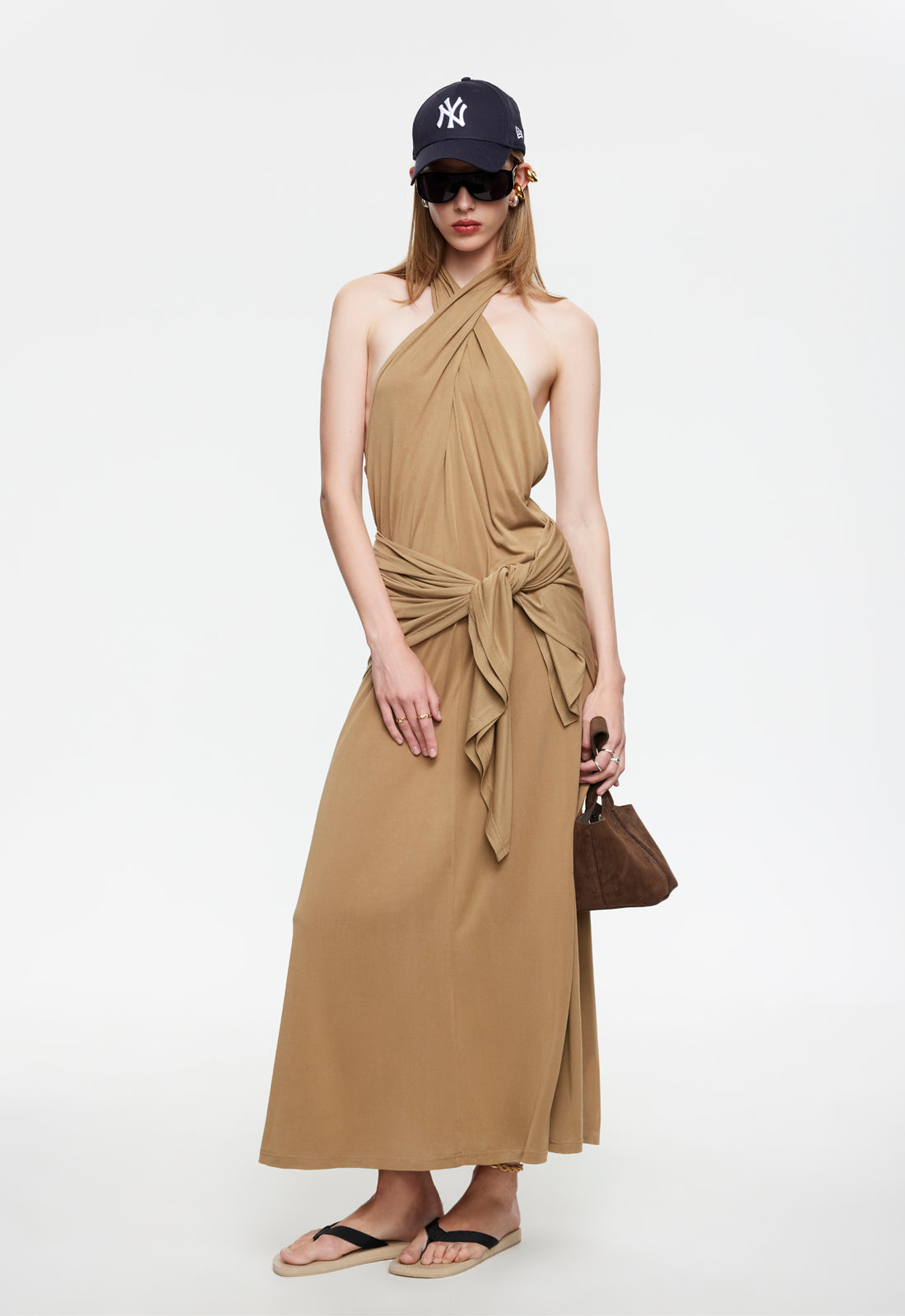 HEAVENLY MAXI DRESS - TOPAZ