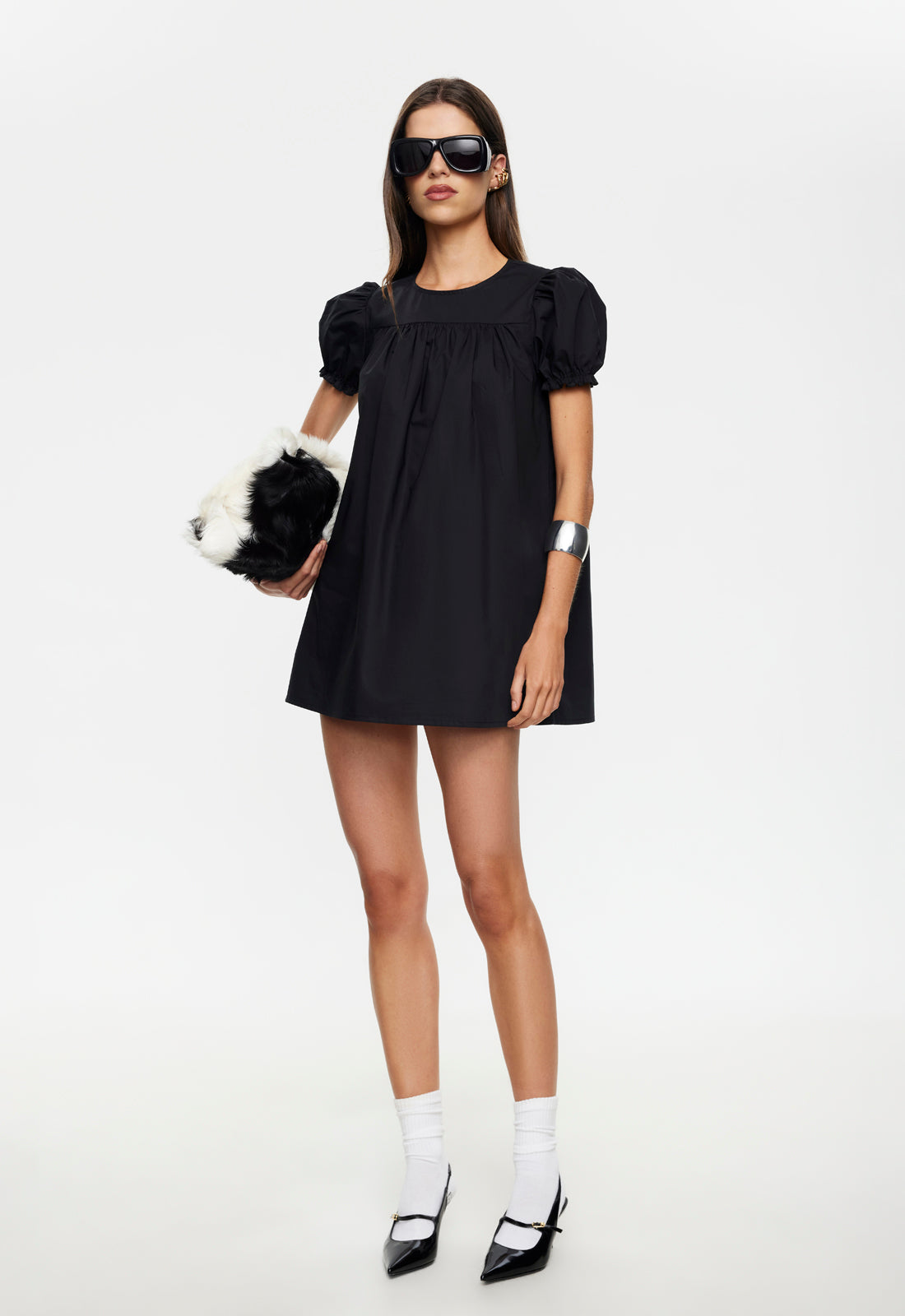 CRUSH MINI DRESS - VINYL