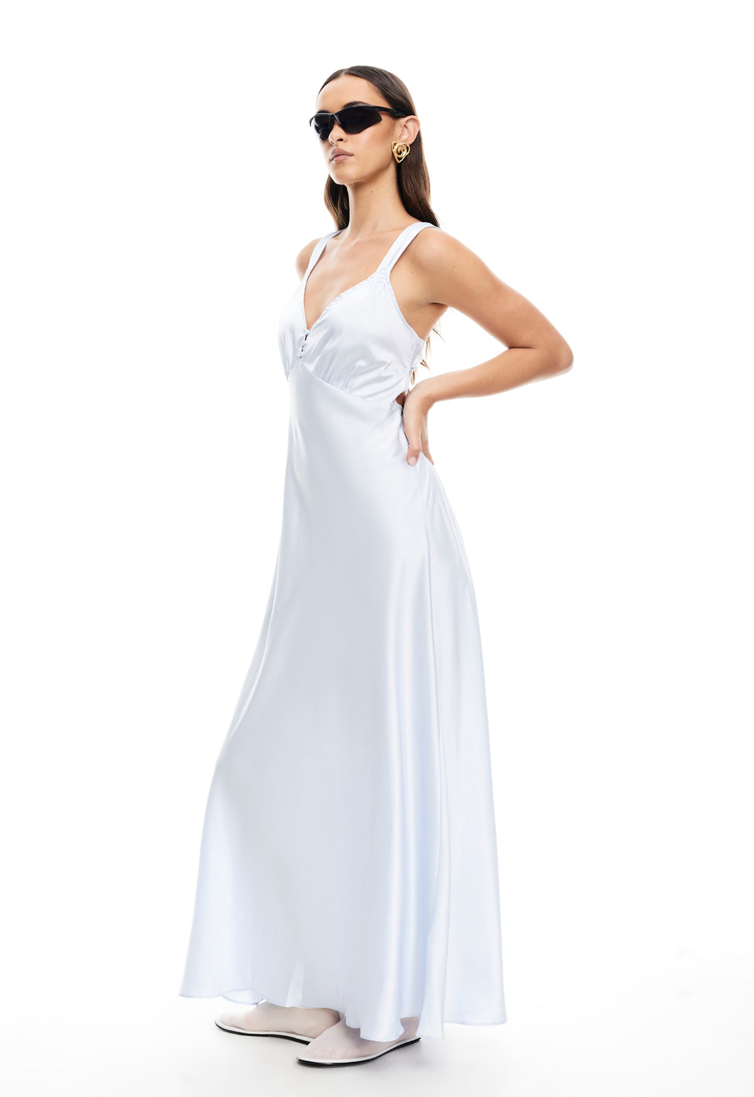 PRACTICAL MAGIC MAXI - PALE BLUE