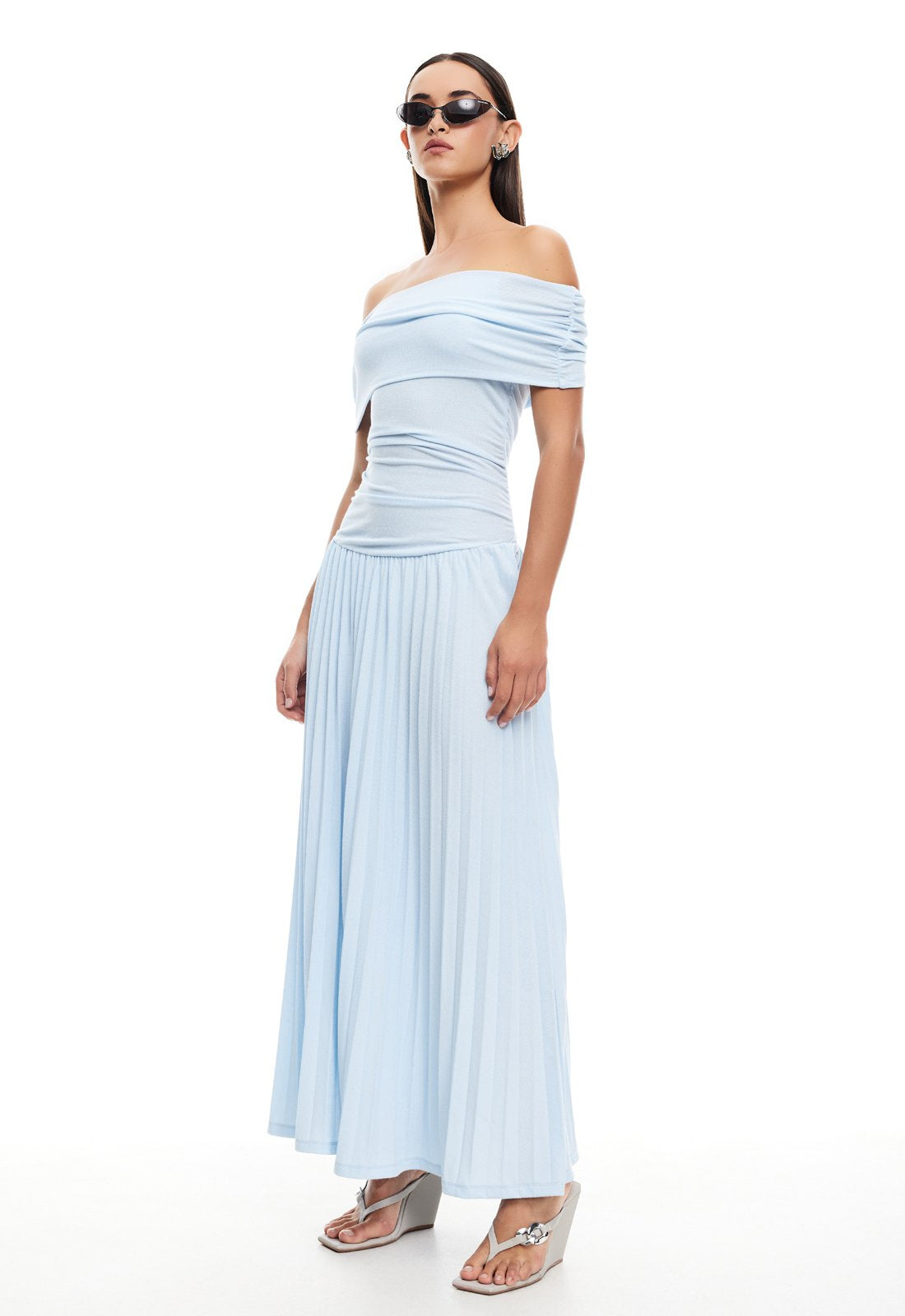 FIELD OF DREAMS MAXI  - SOFT BLUE