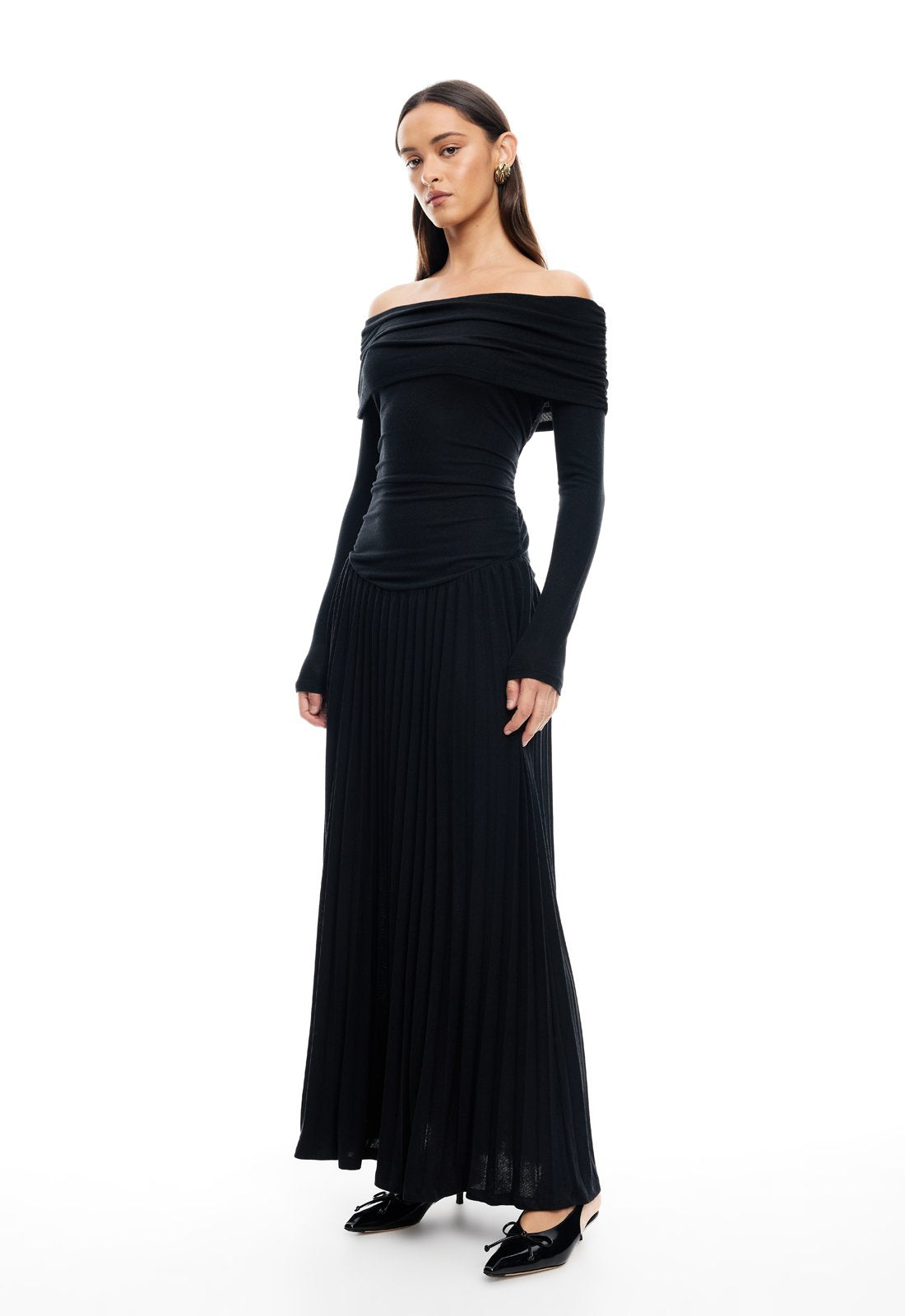 Long sleeve maxi dress nz best sale