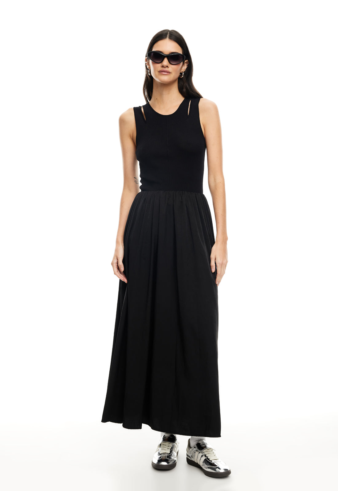 PIROUETTE MAXI DRESS - ONYX