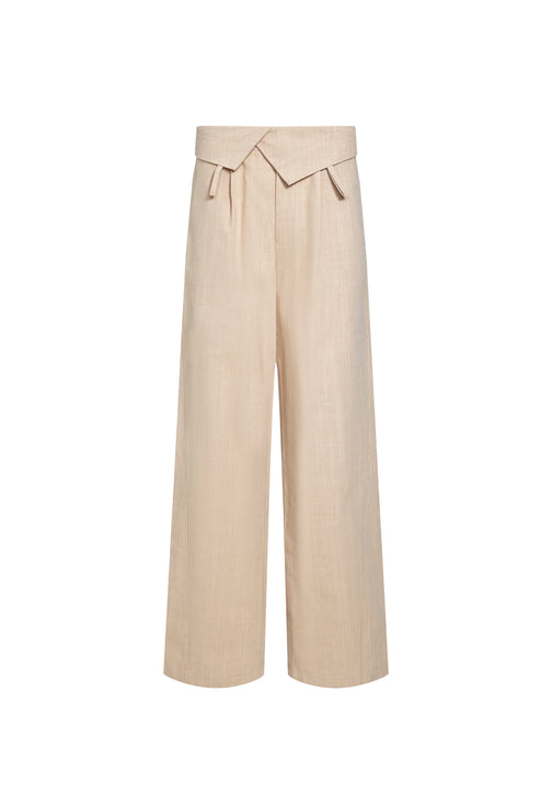 FLOURISH PANT - DEEP WHEAT
