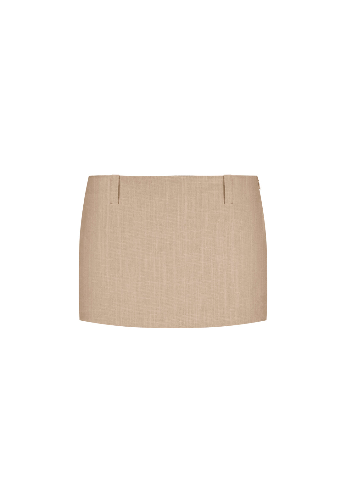 LEO MINI SKIRT - DEEP WHEAT