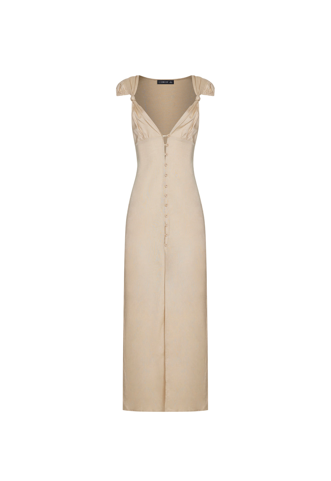 MEADOW MAXI DRESS - DEEP WHEAT