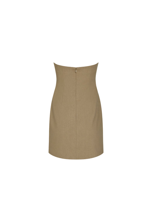 TRANQUILITY MINI DRESS - SAGE
