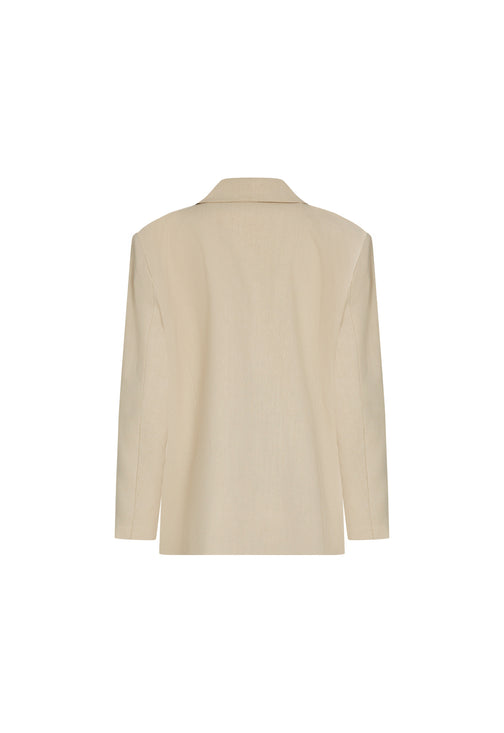 SERENE BLAZER - DEEP WHEAT