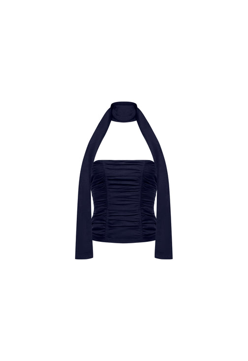 ISLAND BODICE - NAVY