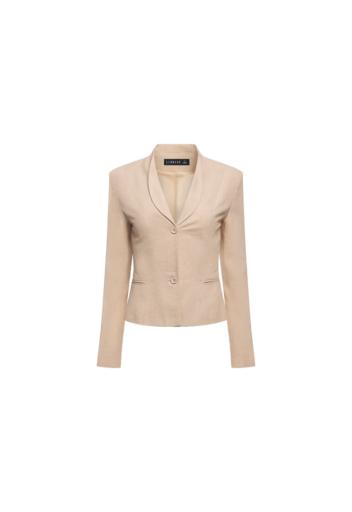HEAVENLY BLAZER - DEEP WHEAT