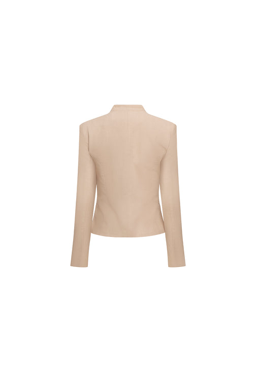 HEAVENLY BLAZER - DEEP WHEAT