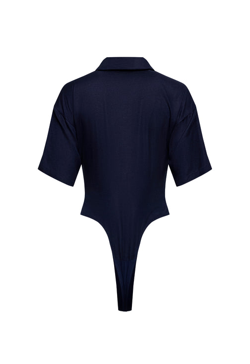 AZURE BODYSUIT - NAVY