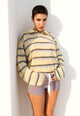 REBELS JERSEY - HONEY STRIPE