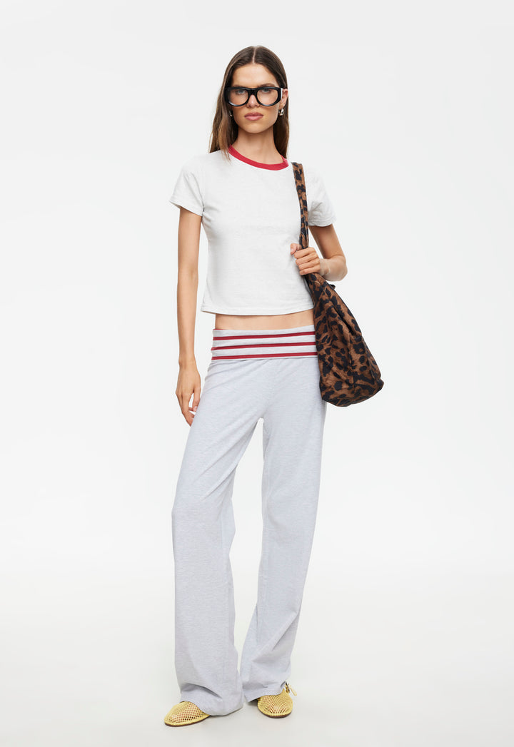 JETSET PANT - RED STRIPE