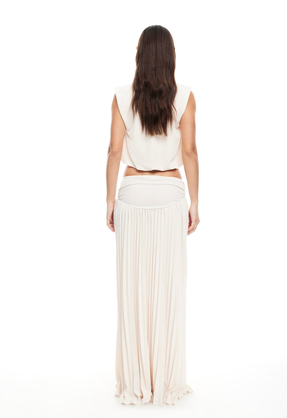 FIELD OF DREAMS MAXI SKIRT - IVORY