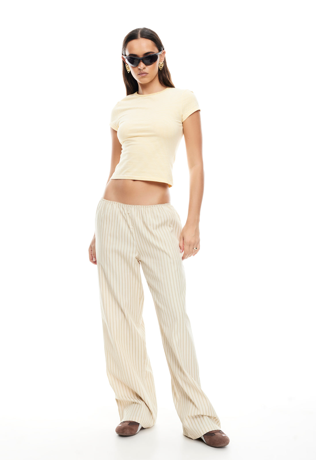 IN BLOOM PANT - BEIGE