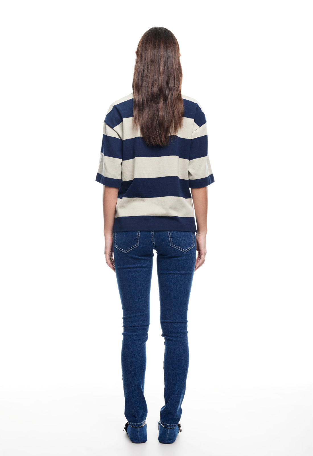 IN BLOOM SKINNY JEAN - BLUE DENIM