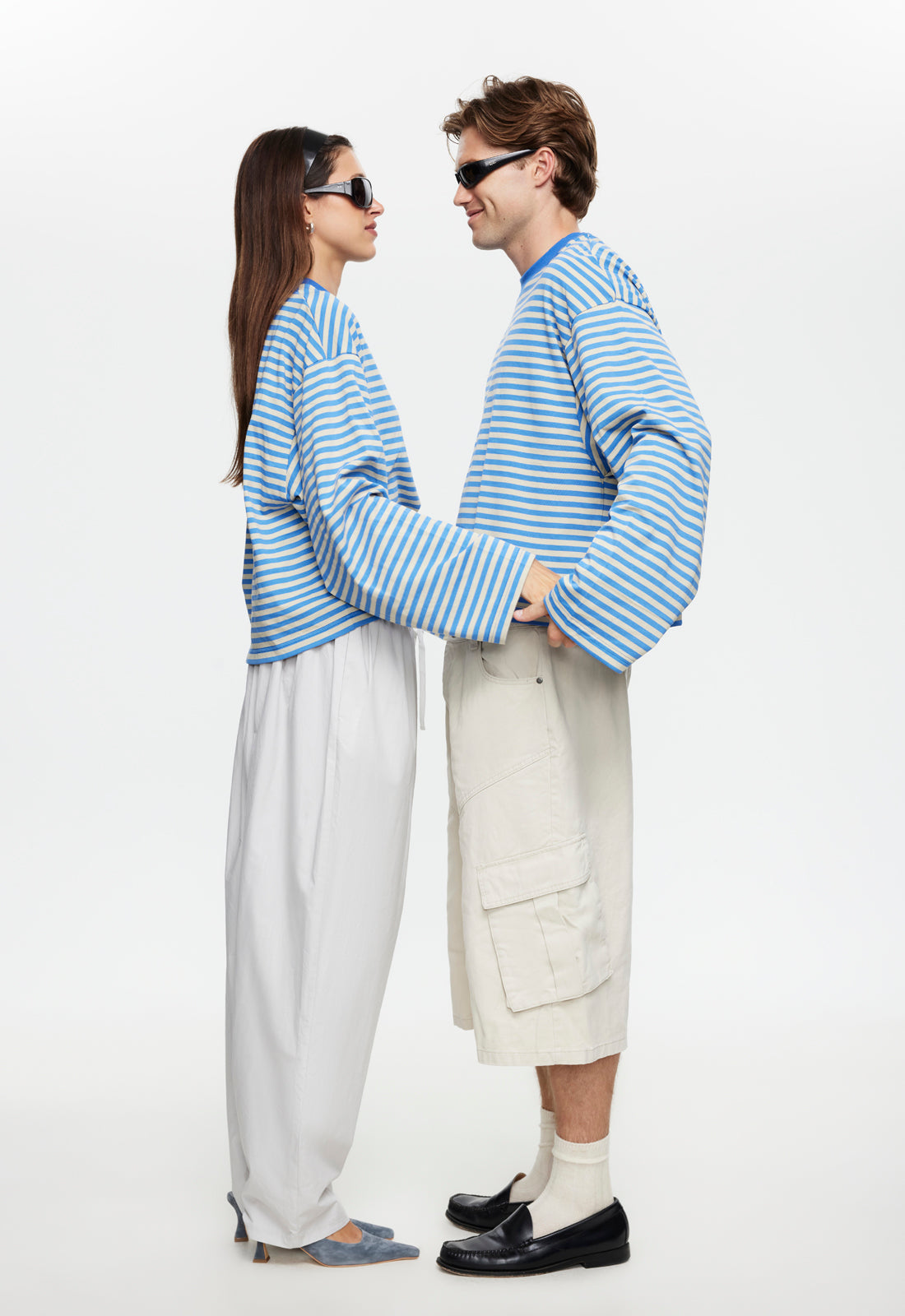 BLOOM LONG SLEEVE - MICKEY BLUE STRIPE