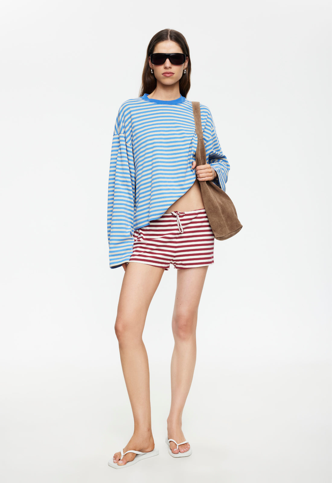 BLOOM LONG SLEEVE - MICKEY BLUE STRIPE