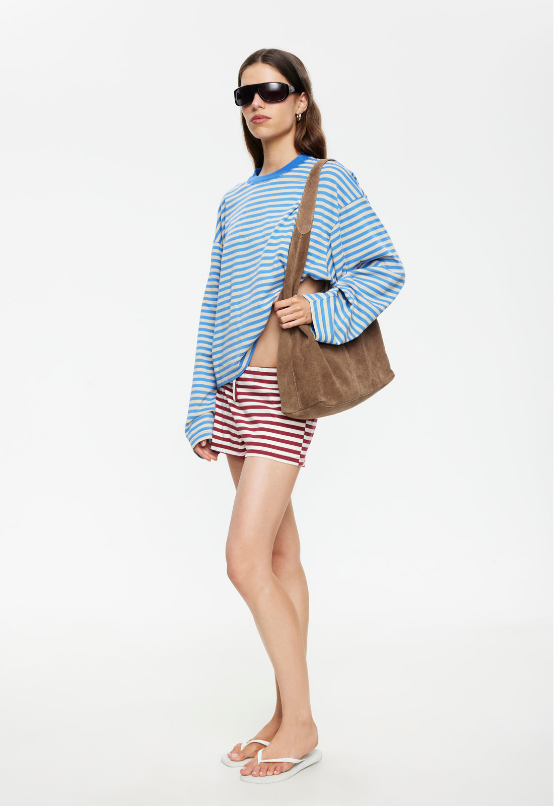 BLOOM LONG SLEEVE - MICKEY BLUE STRIPE
