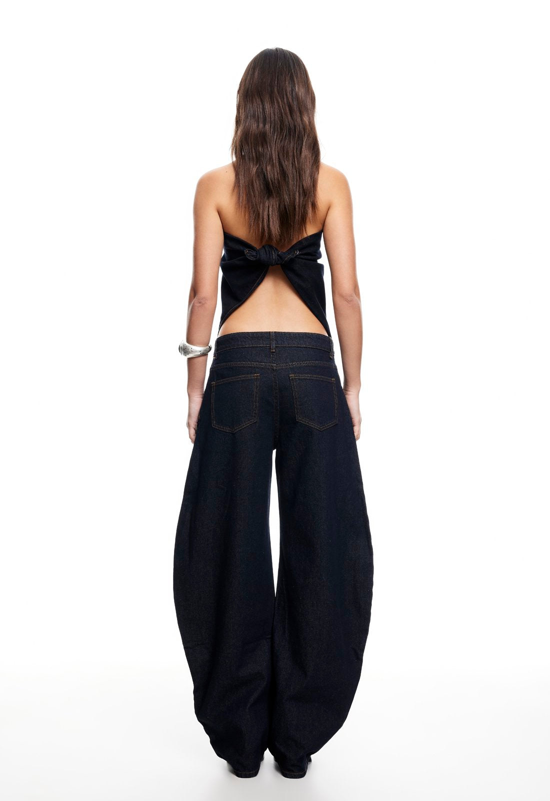 HORSESHOE JEAN - DARK DENIM