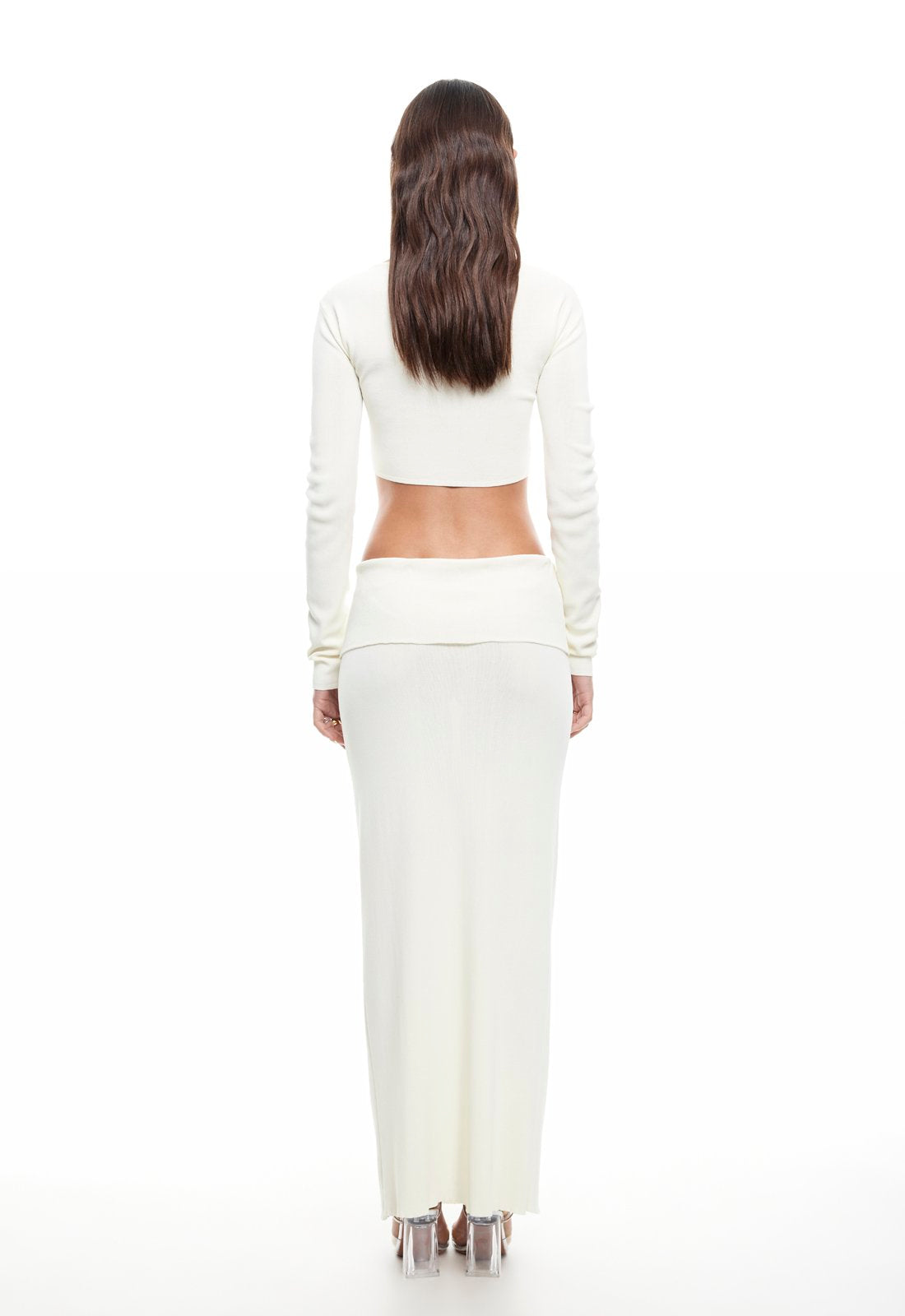 AMOUR MAXI SKIRT - FOAM