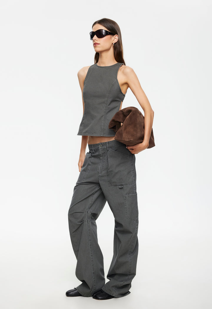 HARMONY TOP - MOSS