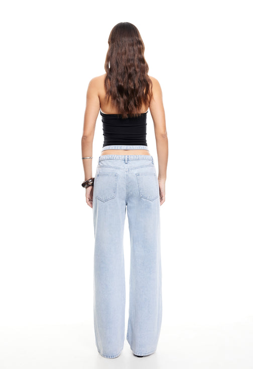 COCQUETTE JEAN - LIGHT DENIM