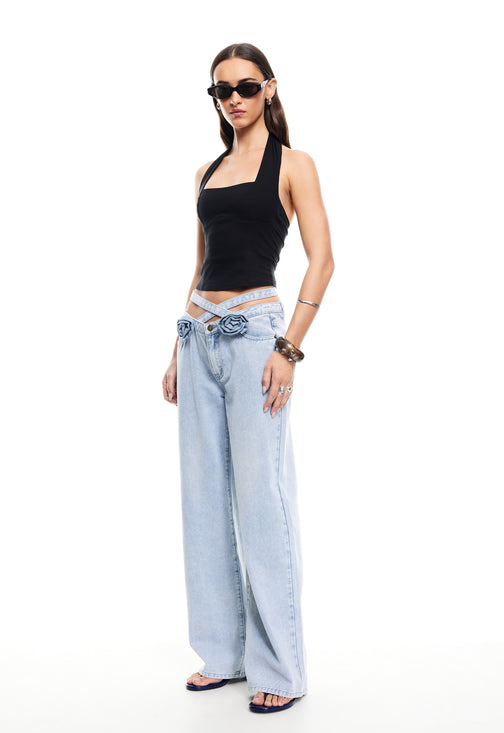 COCQUETTE JEAN - LIGHT DENIM
