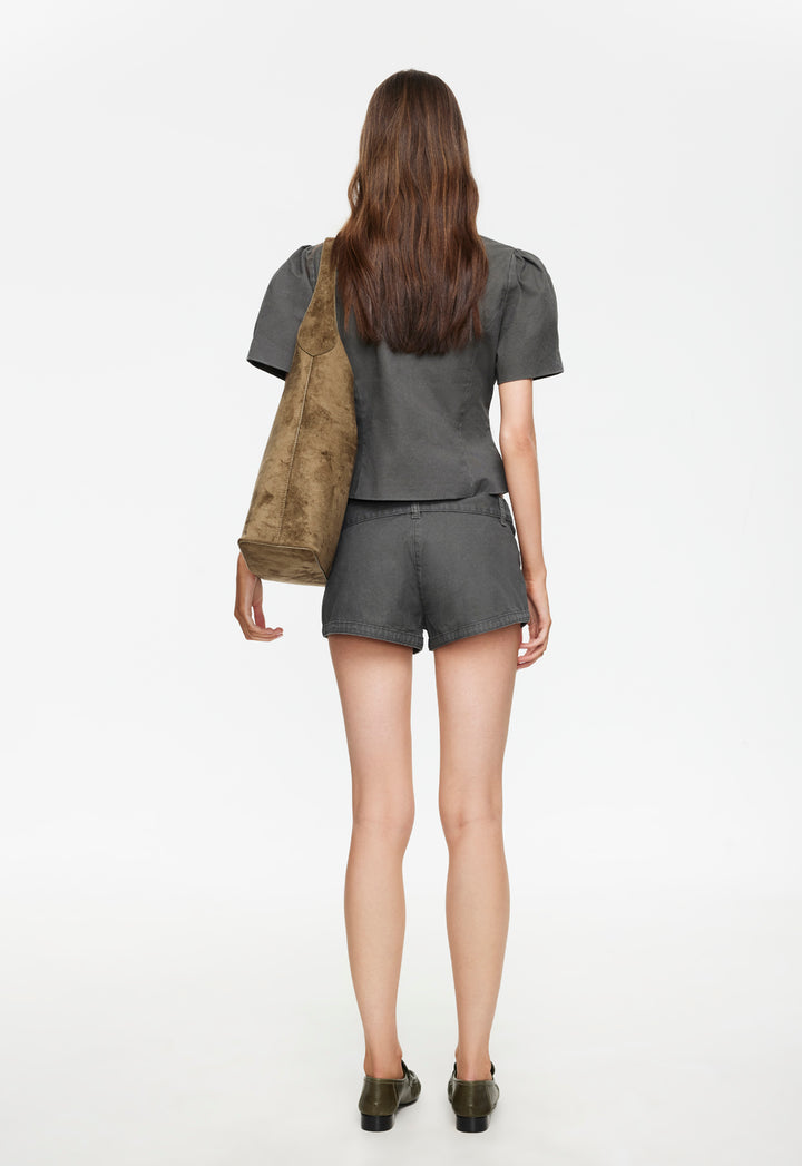 AFTERGLOW MINI SHORT - MOSS