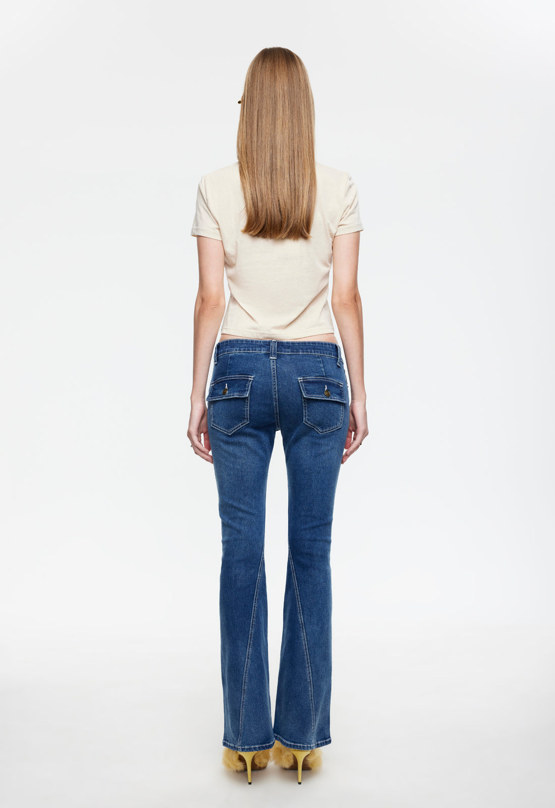 MARY-KATE JEAN - MID BLUE