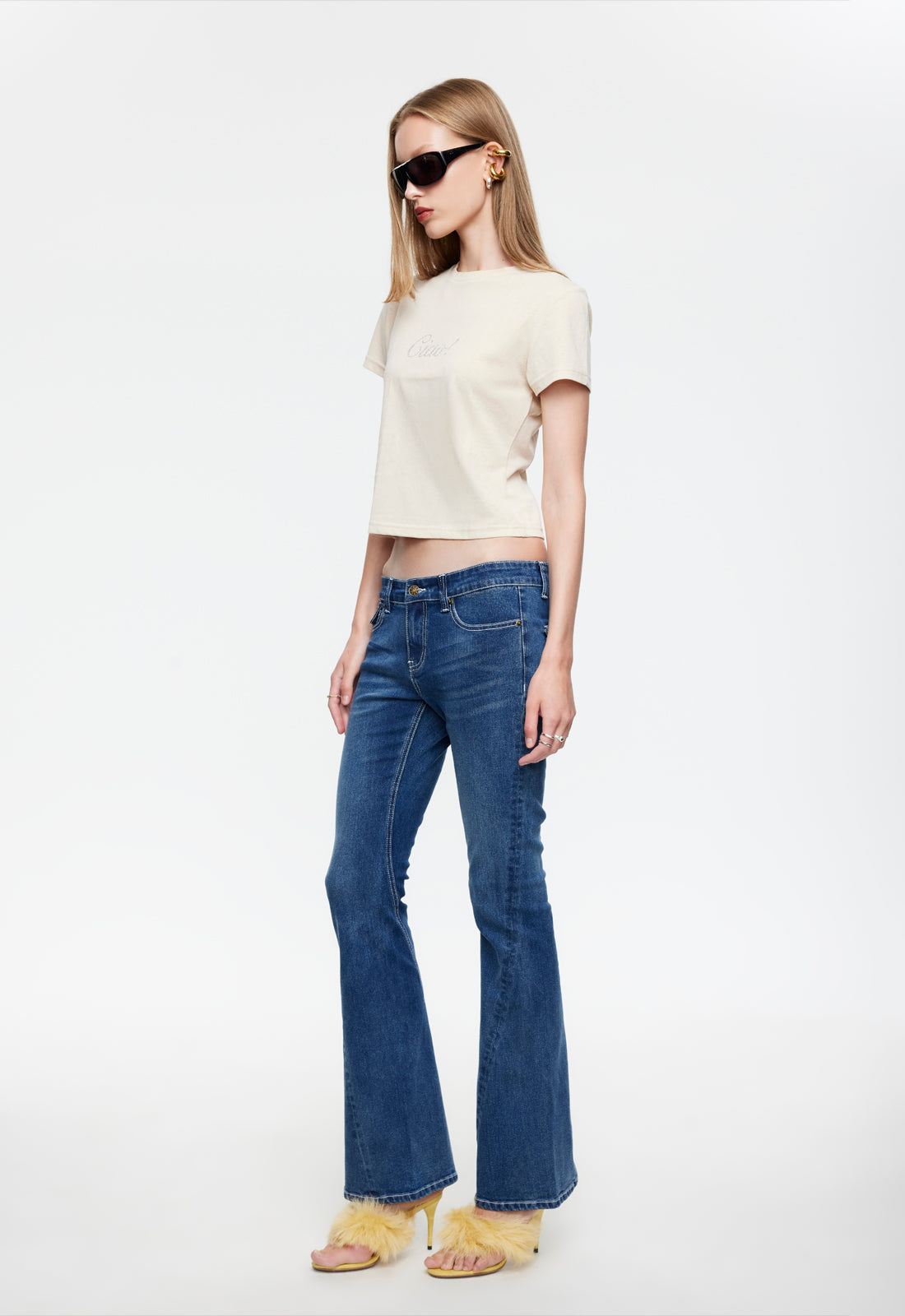 MARY-KATE JEAN - MID BLUE