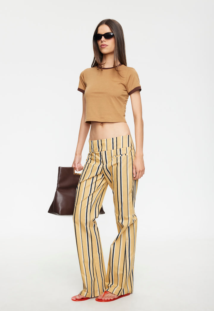 KAIA TEE - CAMEL