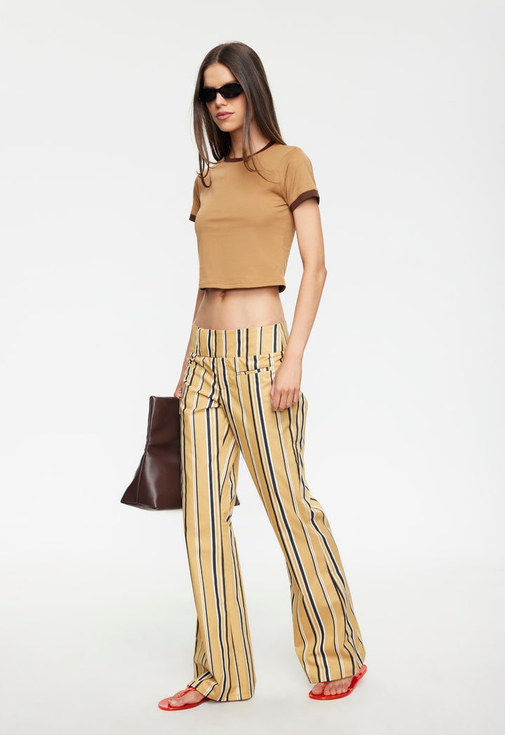 TOTTI PANT - AMBER GOLD