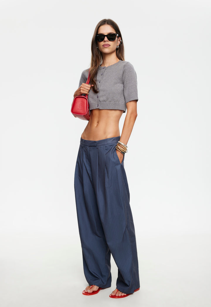 HILLS PANT - SLATE PINSTRIPE