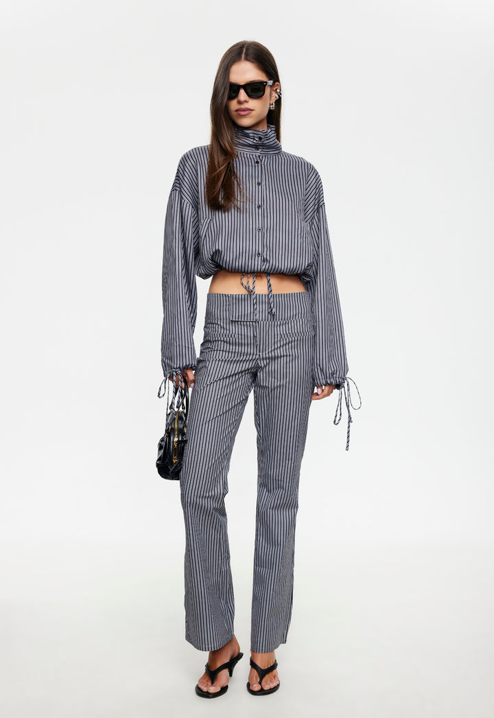 TOTTI PANT - SLATE STRIPE