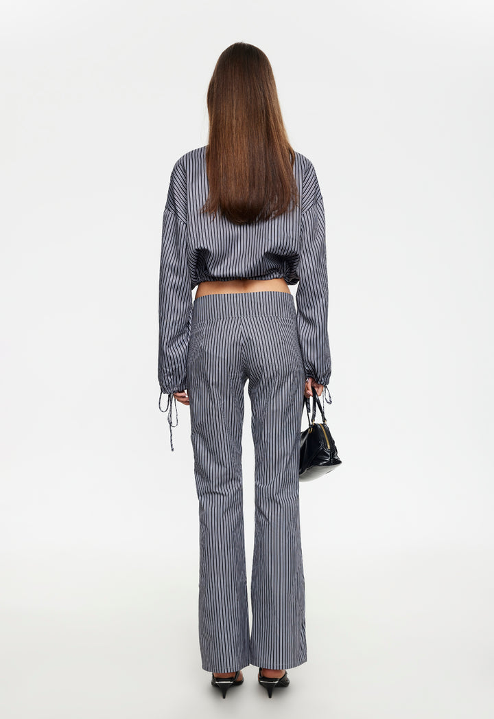 TOTTI PANT - SLATE STRIPE