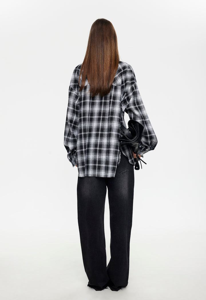 CLARITY SHIRT - PITCH PLAID