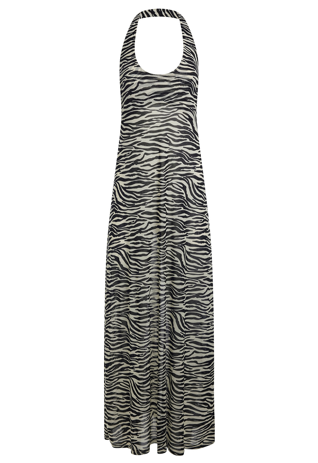 BARE MAXI DRESS - NOIR TIGER