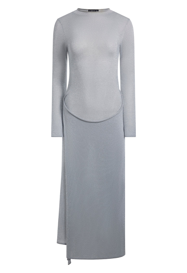 RESOLUTION MAXI DRESS - SILVER
