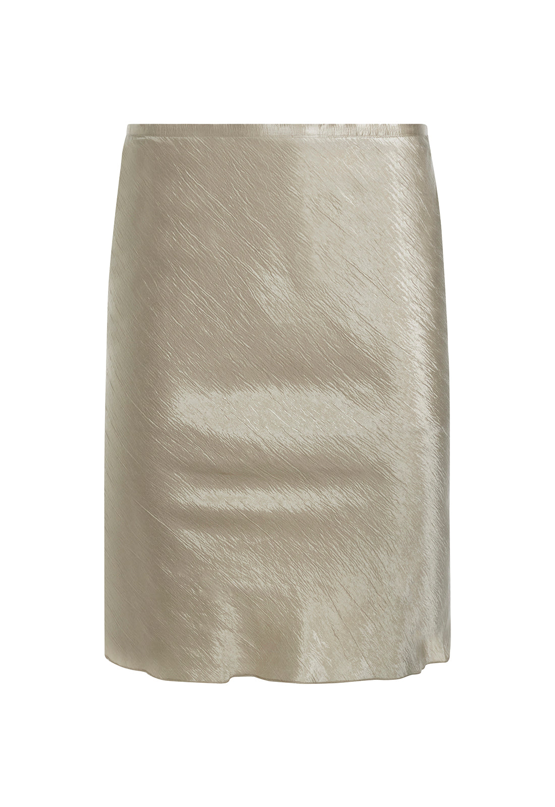SHORELINE MIDI SKIRT  - GOLD