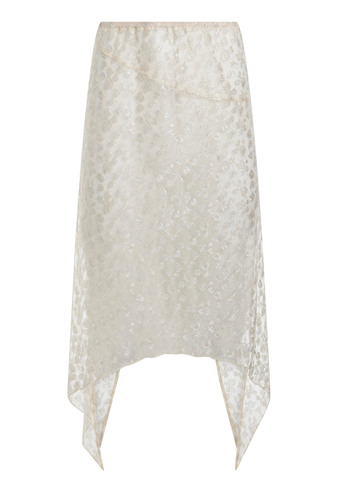 TROPHY MIDI SKIRT - GOLD