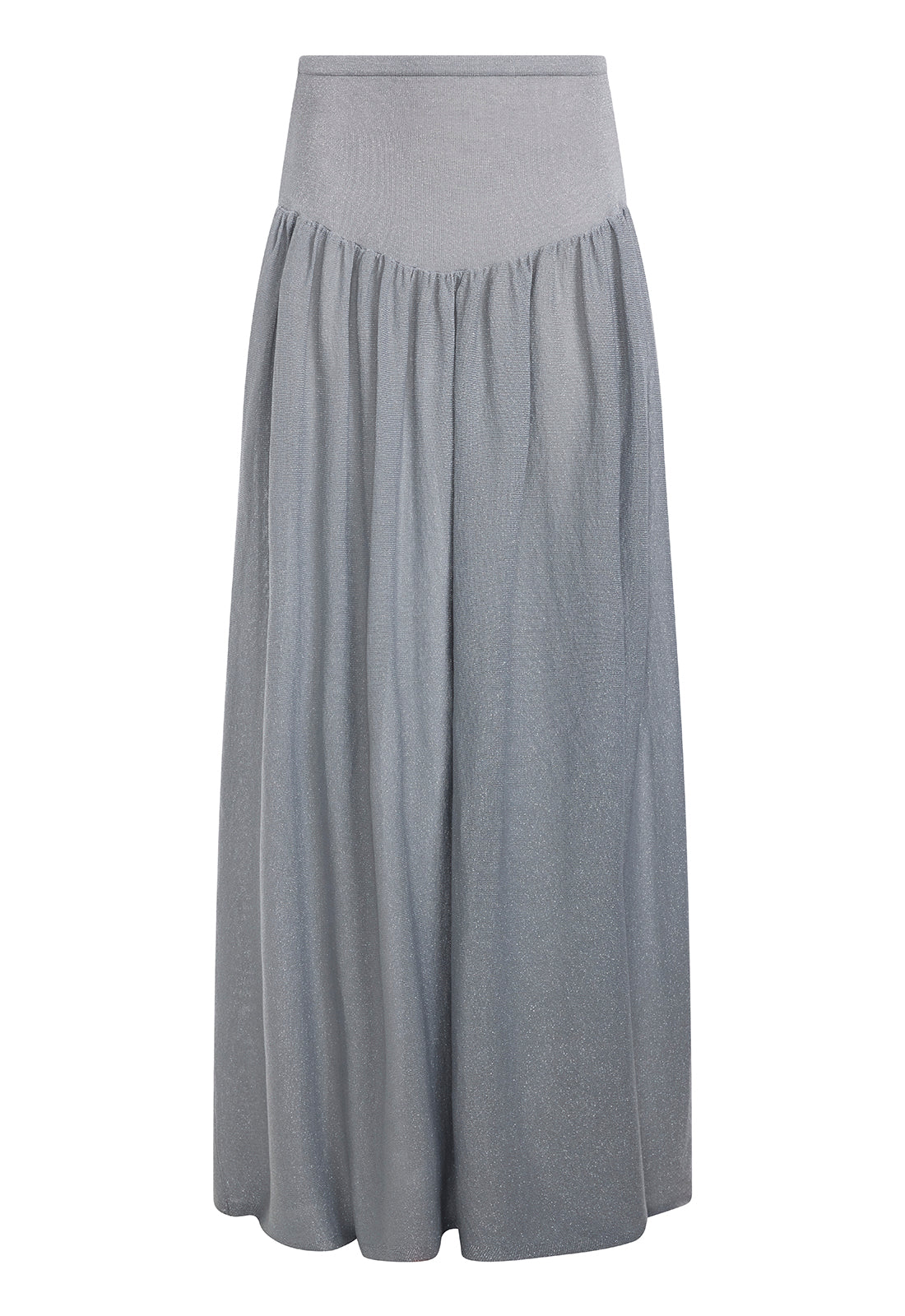 FIELD OF DREAMS MAXI SKIRT - SILVER