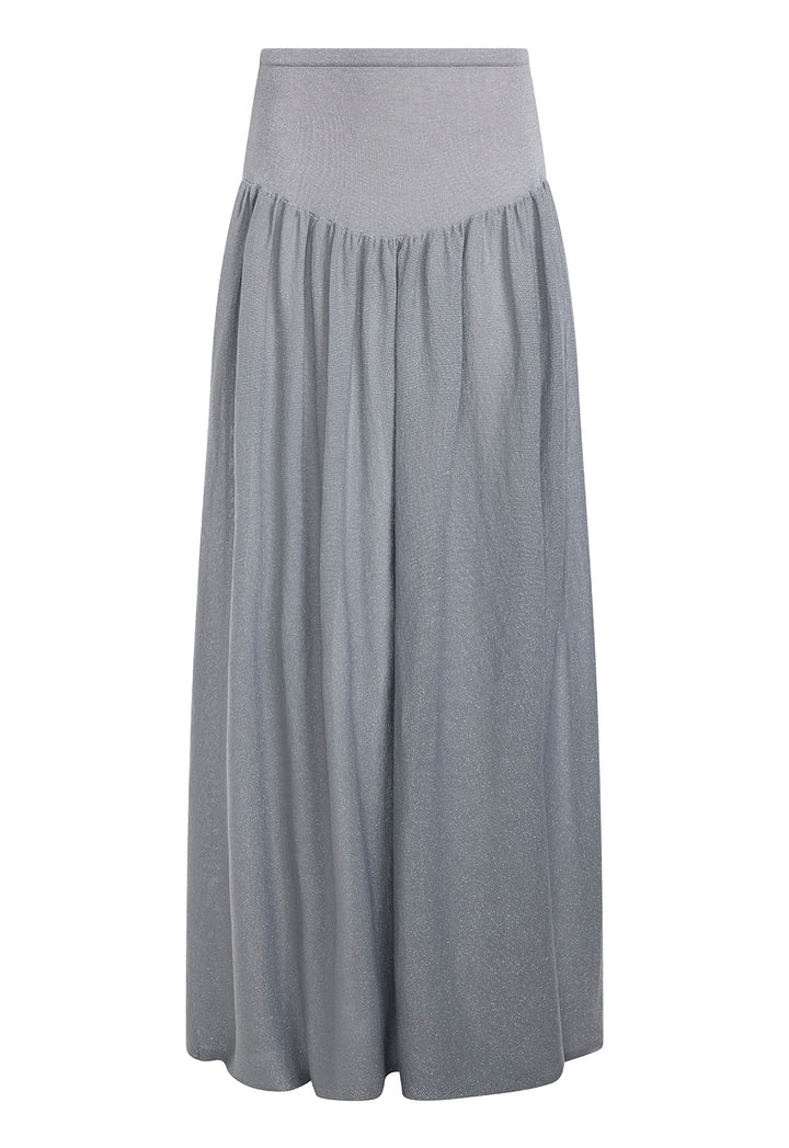 FIELD OF DREAMS MAXI SKIRT - SILVER