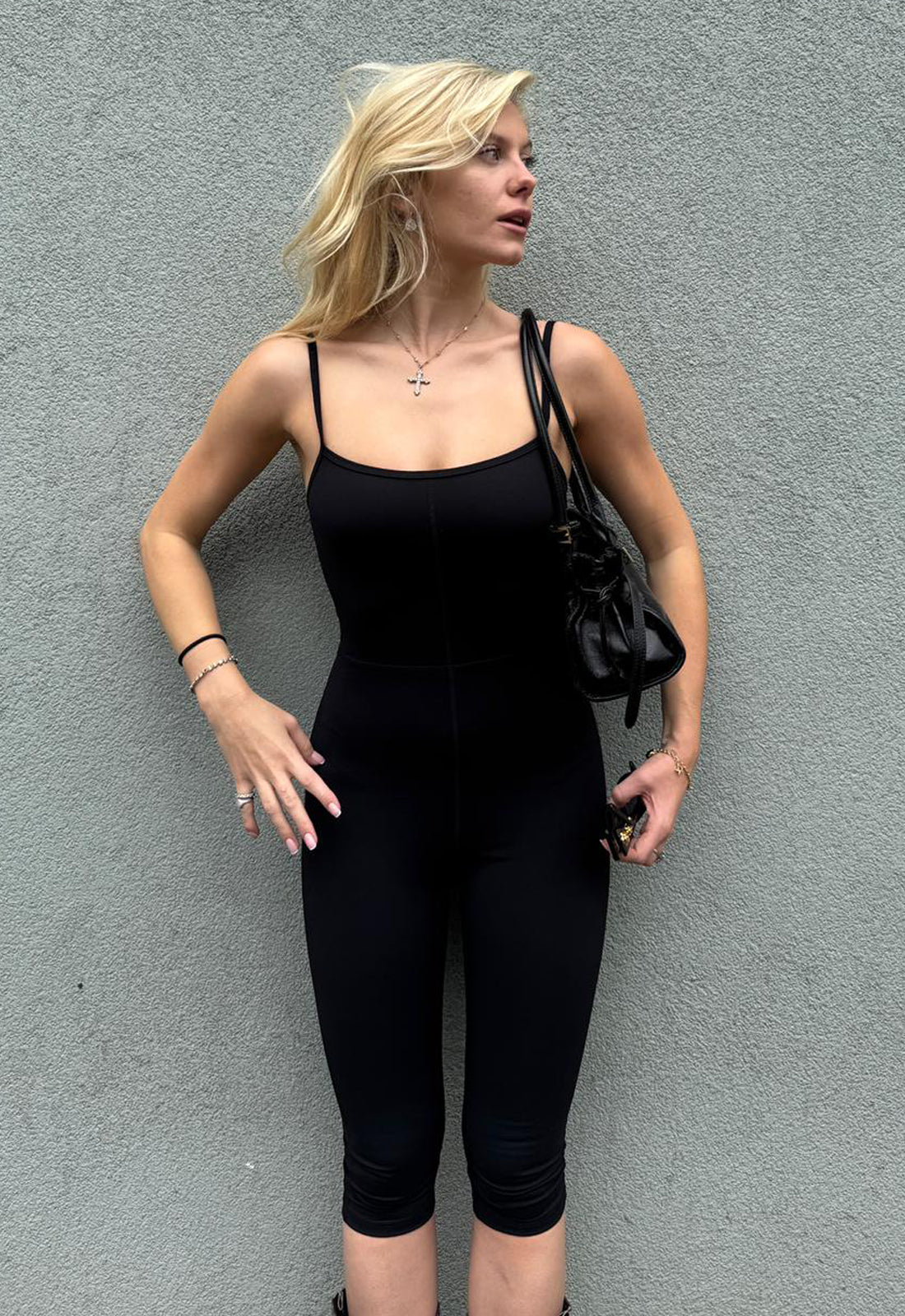 REBIRTH ROMPER - NOIR