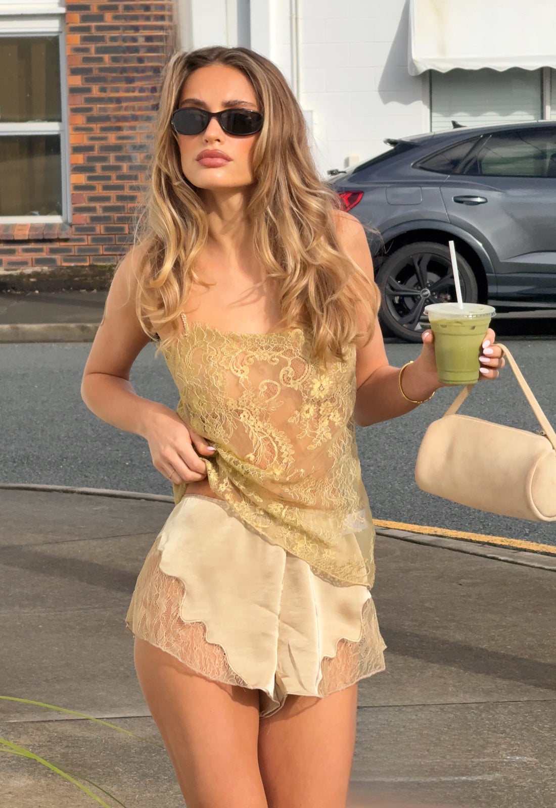 GOLDEN HOUR CAMI - GOLD