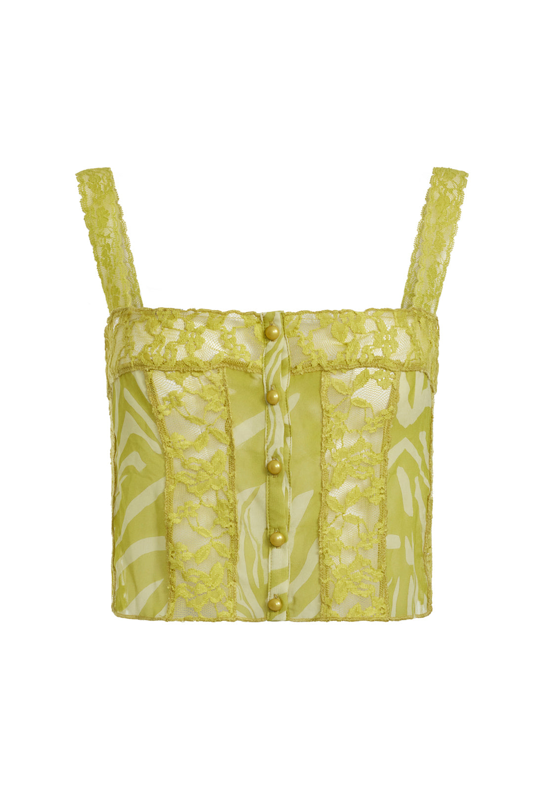 KAIA CAMI - CHARTREUSE